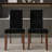 Brown Wooden Dining Chair With Velvet Cover-2011609376