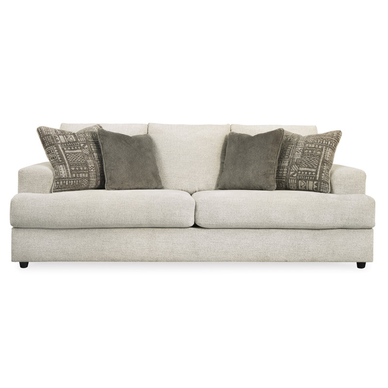 Elizette Sofa, Soletren Beige Chenille