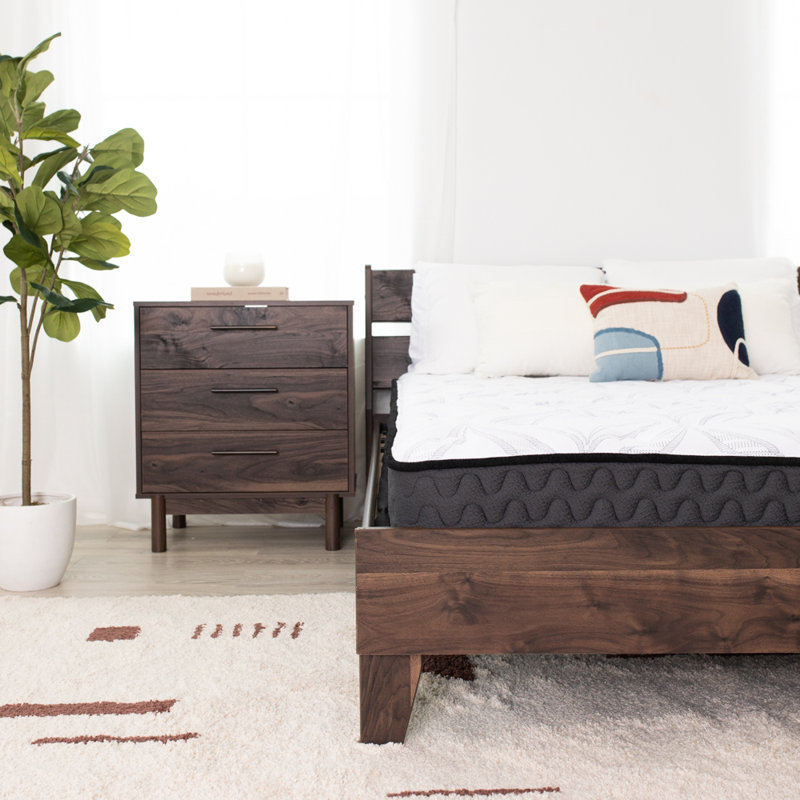 White Twin Innerspring 8" Firm Mattress