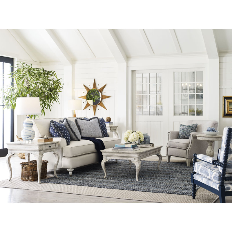 Shaylene Solid Wood Single Coffee Table, 18" H x 50" L x 28" W