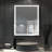 High brightness intelligent defog dimmable memory function LED bathroom mirror easy to install-1601383616