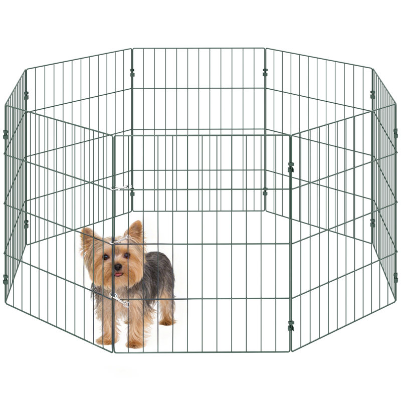 Steel Pet Barrier, 60cm H x 150cm W x 50cm D