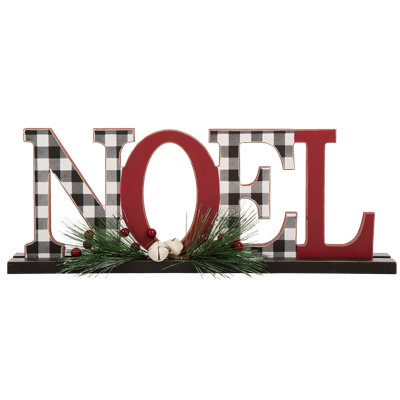 Décoration de table 15 "L NOEL"