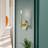 Marimar Steel Candle Wall Light-1208897047