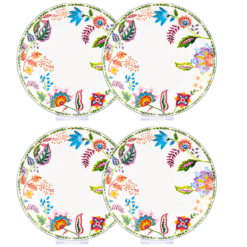Ensemble de 4 assiettes à soupe