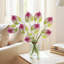 10 pièces artificielles fleurs de lys Anthurium 24 "fausses fleurs tropicales pour bouquets de vase décoration de bureau à domicile-861769992