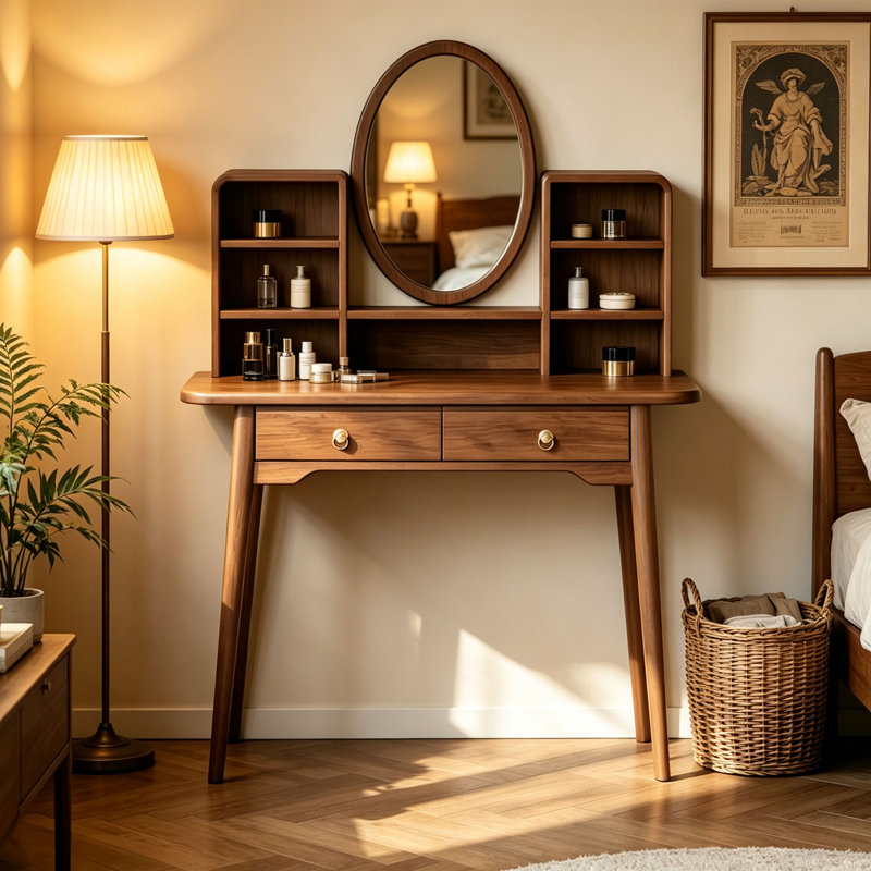 Chinese style practical indoor dressing table