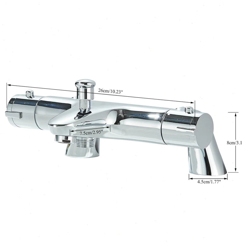 2 Handle Bath Filler