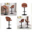 Agapito Upholstered Adjustable Height Counter Stool