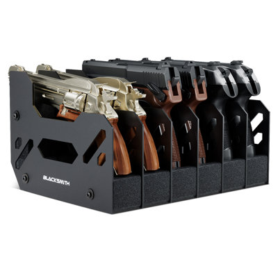 Le porte-pistolet peut contenir 6 pistolets