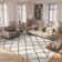 Sgd-Katia Shag Performance Geometric Rug