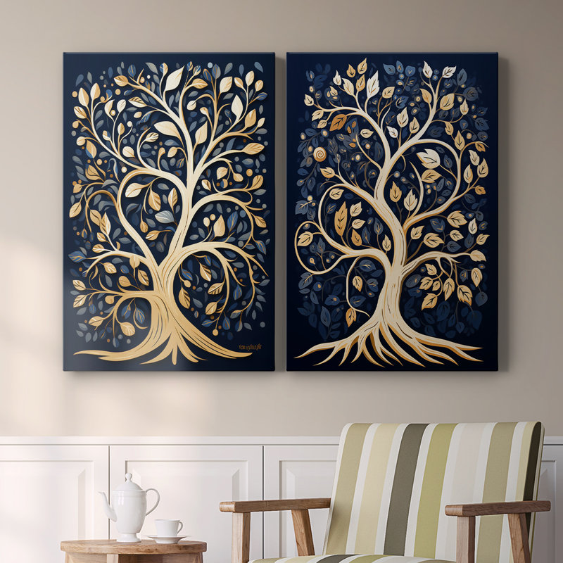 LANDSCAPES Series CXXXIV-Premium Gallery Wrapped Canvas -Ready to Hang, 48" H x 64" W