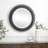Marcos Solid Wood Circle Wall Mirror