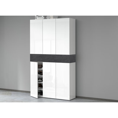 60 Pair Shoe Storage Cabinet