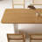 Eashaan Pine Solid Wood Dining Table-132060609-132060664