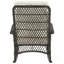 Chaise berçante en crème et noir, chaise