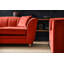 Laverton 3 Seater Velvet Flared Arm Sofa-1735297229