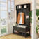 Hall Tree 34.3'' Wide with Bench and Shoe Storage