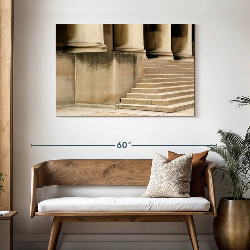 Lilie Columns And Steps, 30" H x 45" W