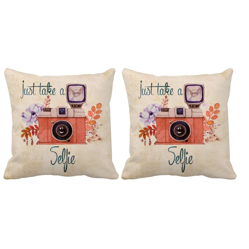 Reversible Throw Pillow