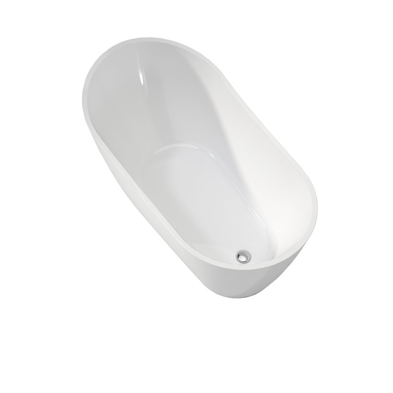 Baignoires autoportantes haut de gamme en acrylique de qualité supérieure