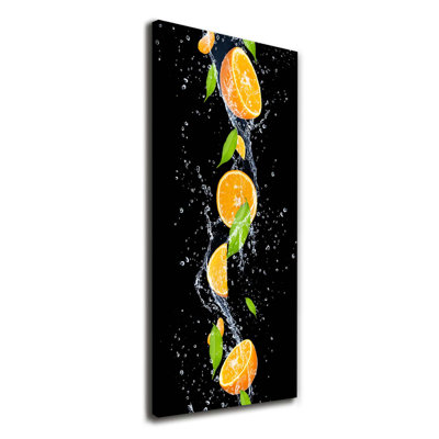 Oranges - Wrapped Canvas Print