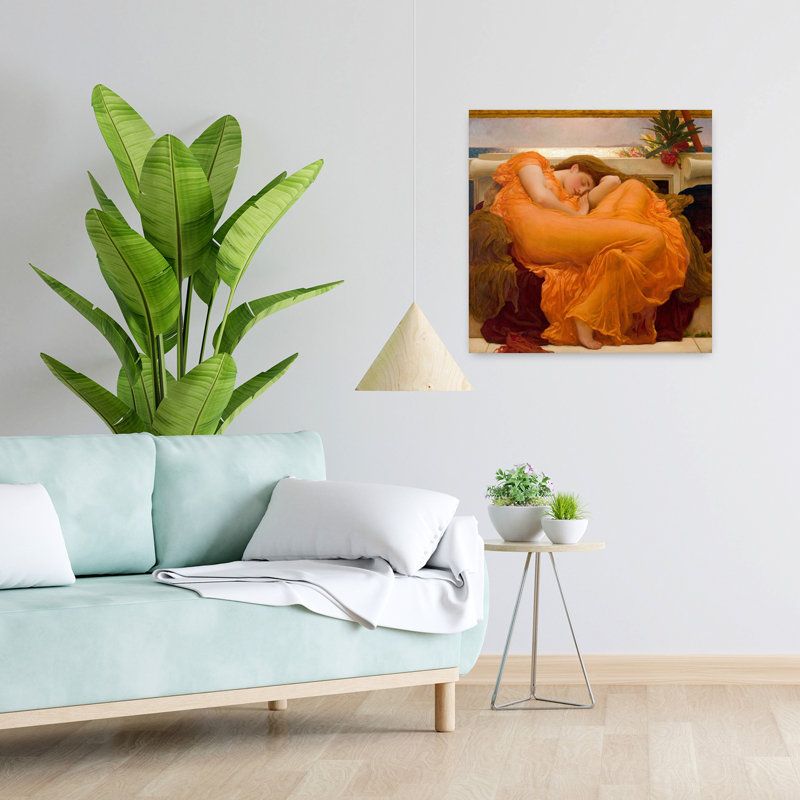 Art contemporain abstrait en flammes, H 24 po x l 24 po