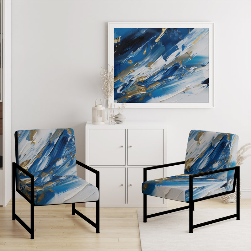 Fauteuil d'appoint Centeio, Noir, noir, noir, noir