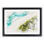 Beach View in the Maldives Watercolour - Picture Frame Graphic Art Print-56739779-56739780