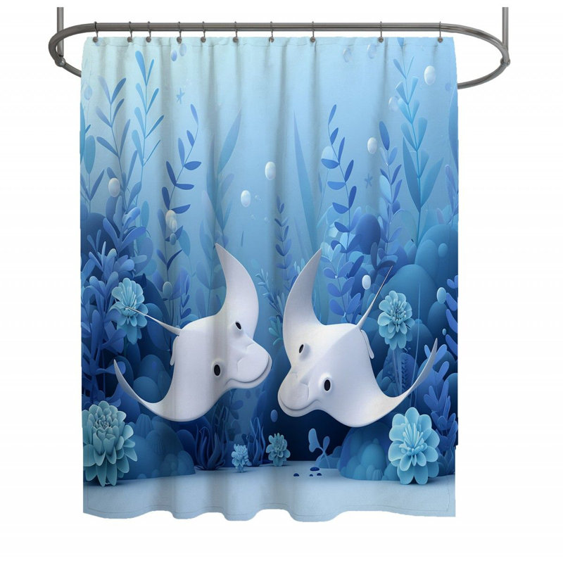 Rideau de douche Landscape, H 93 po x l 70 po