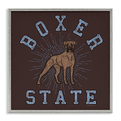 Vintage Boxer State Giclee Art by Spirit Animals/Life Is High
