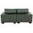 Corduroy Double Armrests Living Room 2-Piece Sofa-471080880