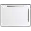 Hudson l 48 po x H 36 po Miroir de salle de bain à cadre carré en métal noir mat-133734355