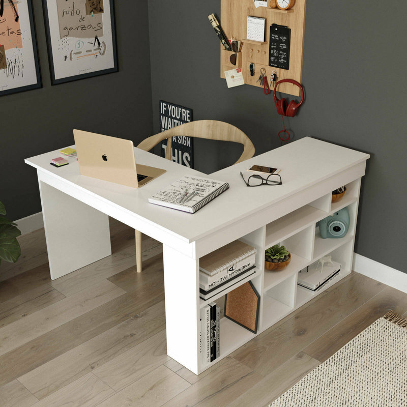 Alxander Writing Desk, White