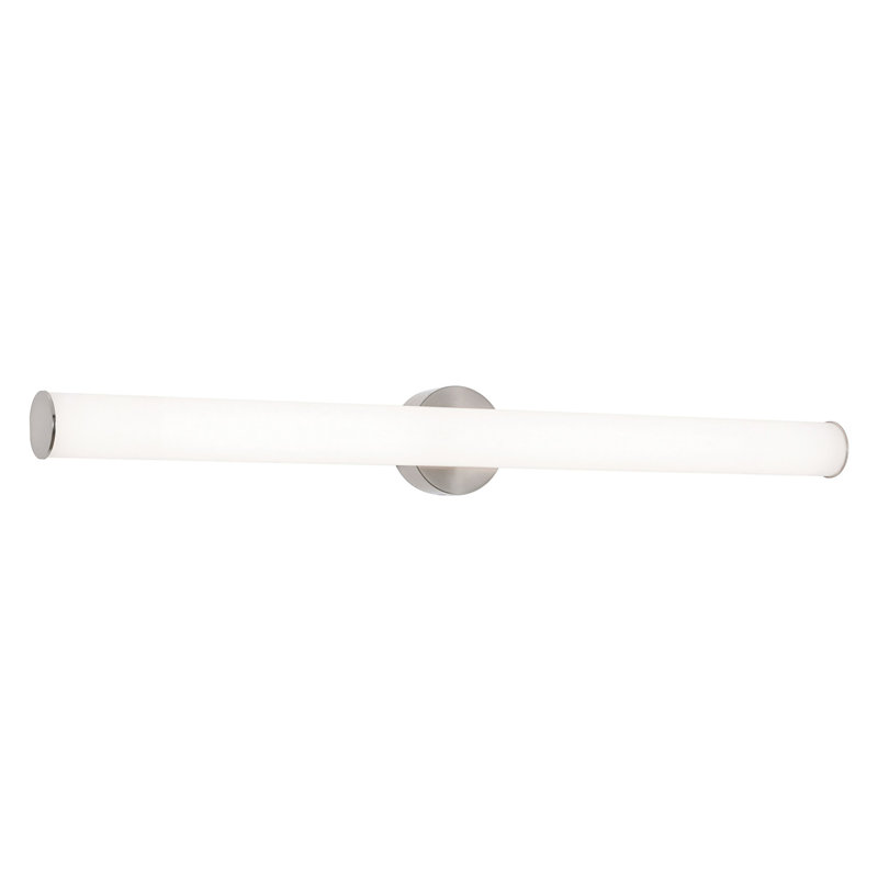 Garla LED Bath Bar, Satin Nickel