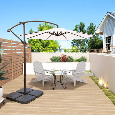 Parasol déporté Hartt de 3 m