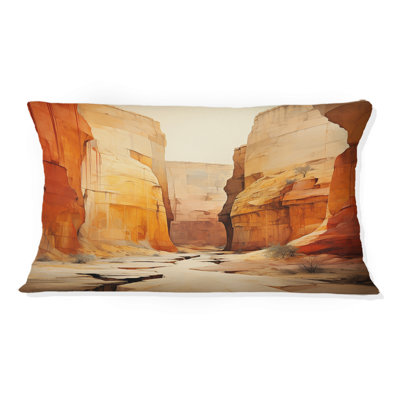 Coussin Bold Landscape Canyon Desert V - Canyon
