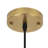 2 Pack Gold Pendant Lights Kitchen Island 16 Inch Dome Pendant Light, Modern Farmhouse Pendant Light for Kitchen Island, Dining Room, Cafe, Bar-115827984