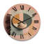 Très grande horloge murale géométrique-528753621