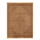 Hand Knotted Wool Oriental Area Rug in Multi