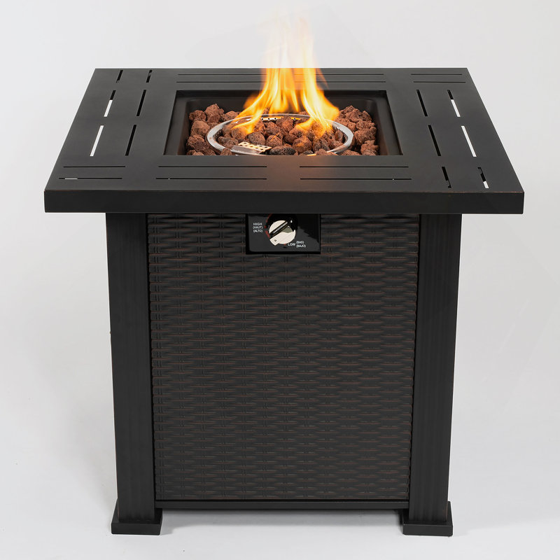 Square Fire Pit Table