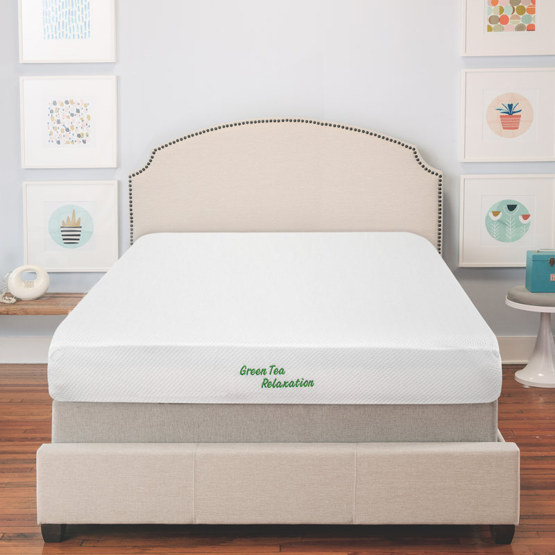 Twin White Gel Memory Foam Adjustable Bed Mattress