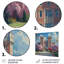  Décoration murale «Spring At Campus Hall II - Bâtiments collégiaux et universitaires»-588700002-759612905