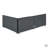 Full Size Velvet Upholstered Tufted  Bed Frame, Sofa Bed Frame With Comfortable Backrest And Armrests, Full Size Bed