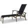 Askar Outdoor Rust-Resistant Metal Chaise Lounge