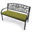 48" x 18" Outdoor Bench Cushion with Ties-1557750536