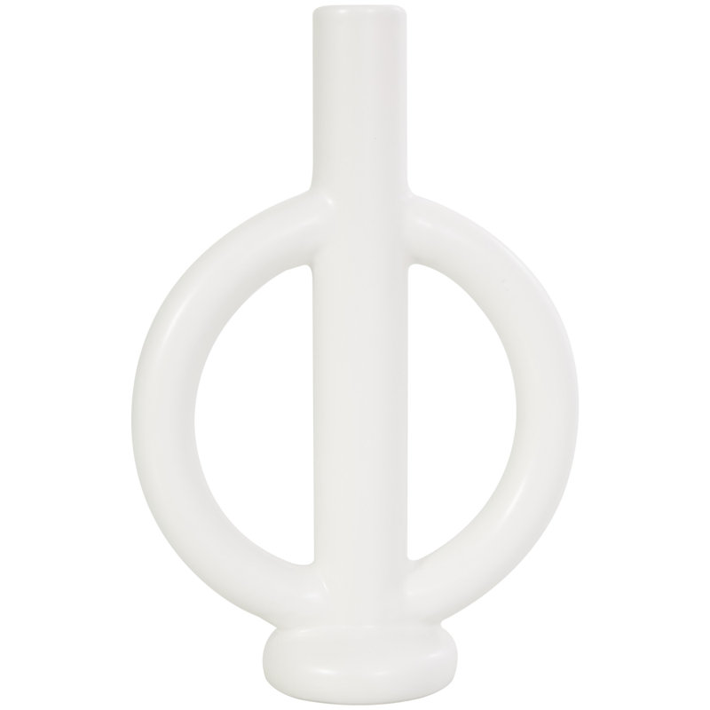 Mable 9.55'' H Earthenware Tabletop Candlestick