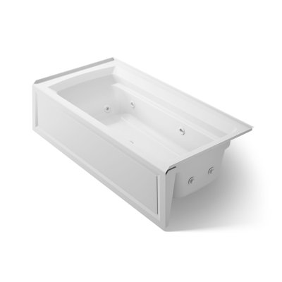 Archer Alcove 72" x 36" Whirpool Bathtub