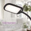 Lampe de travail directionnelle à DEL à intensité variable de 55 po Litespan-62954093