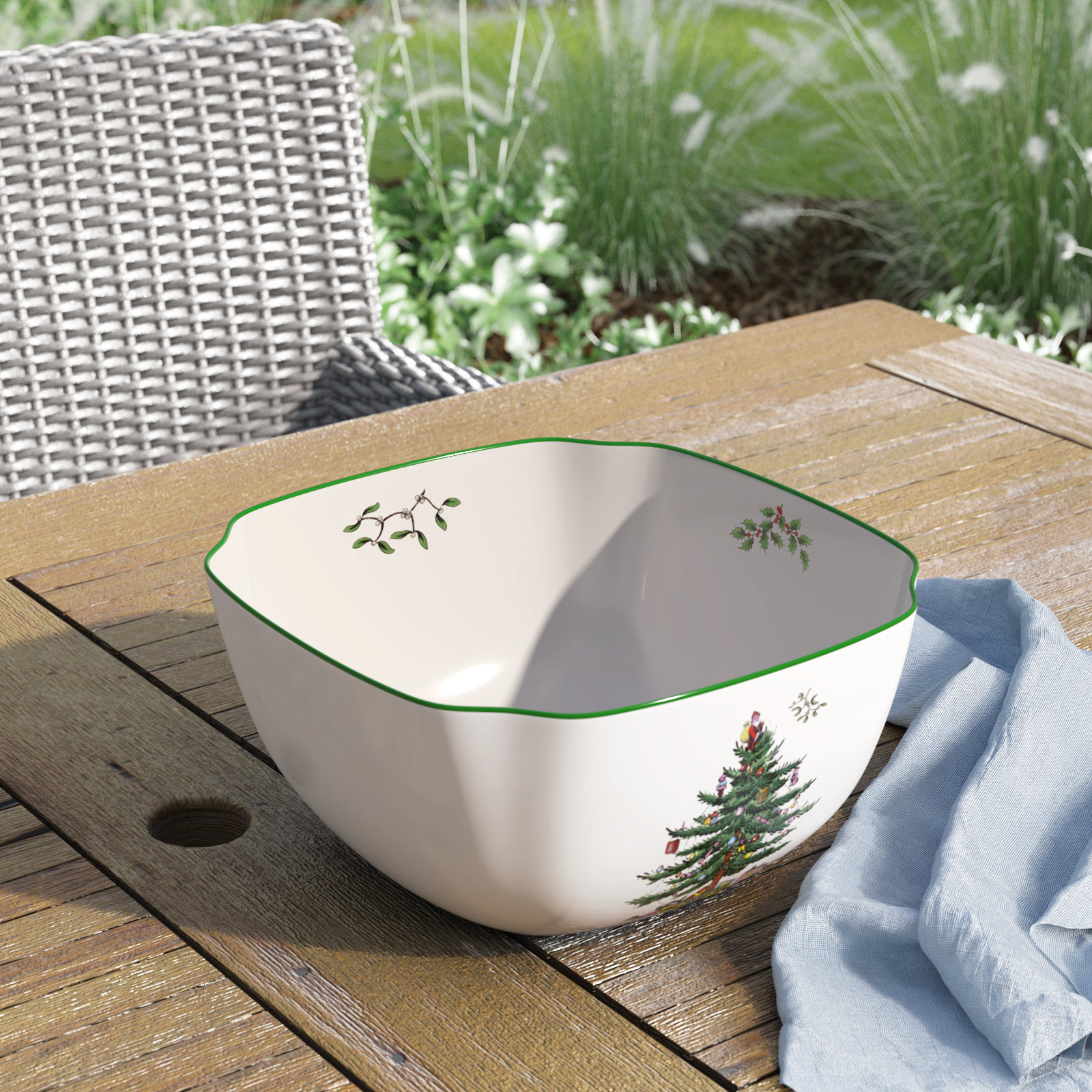 Spode Christmas Tree Serving Bowl
